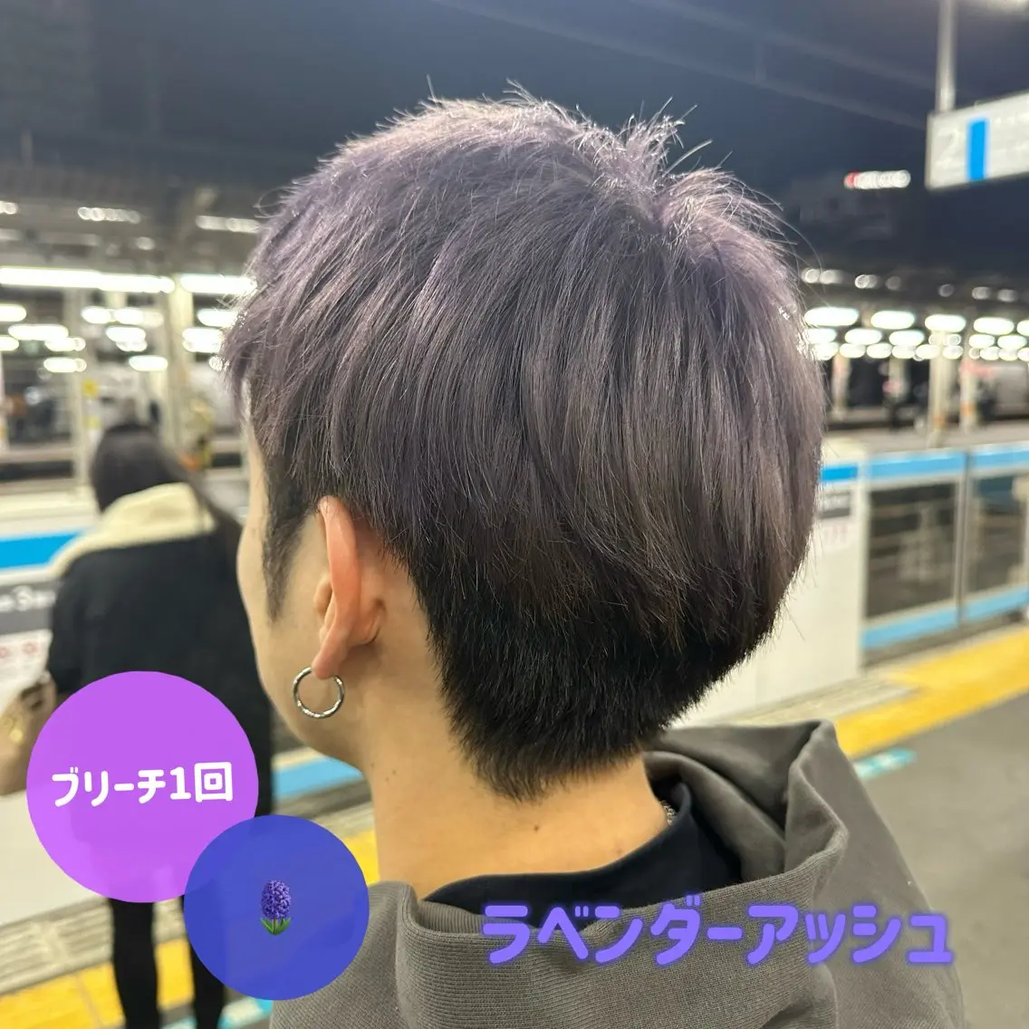 カラー 🍊暖色/ボブ chihiro🌼ོのヘアスタイル