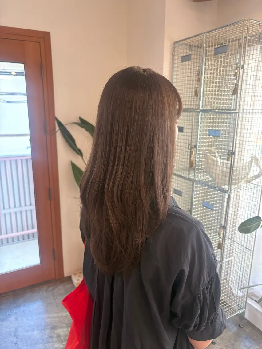 セミロング カット ヘアカラー トリートメント 🫧 aalto mizuki 🫧のヘアスタイル