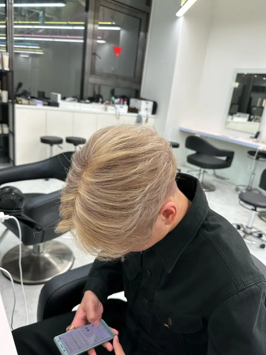 カラー パーマ メンズ カット ヘアカラー パーマ ✂︎メンズパーマ特化 🏆メンズ美容師のヘアスタイル