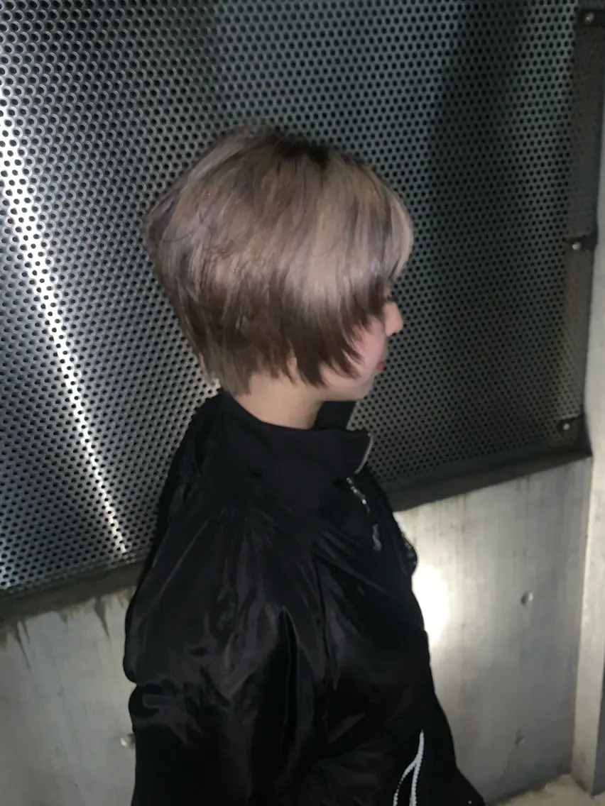 ショート カラー シャギーレイヤー /y2k shunのヘアスタイル