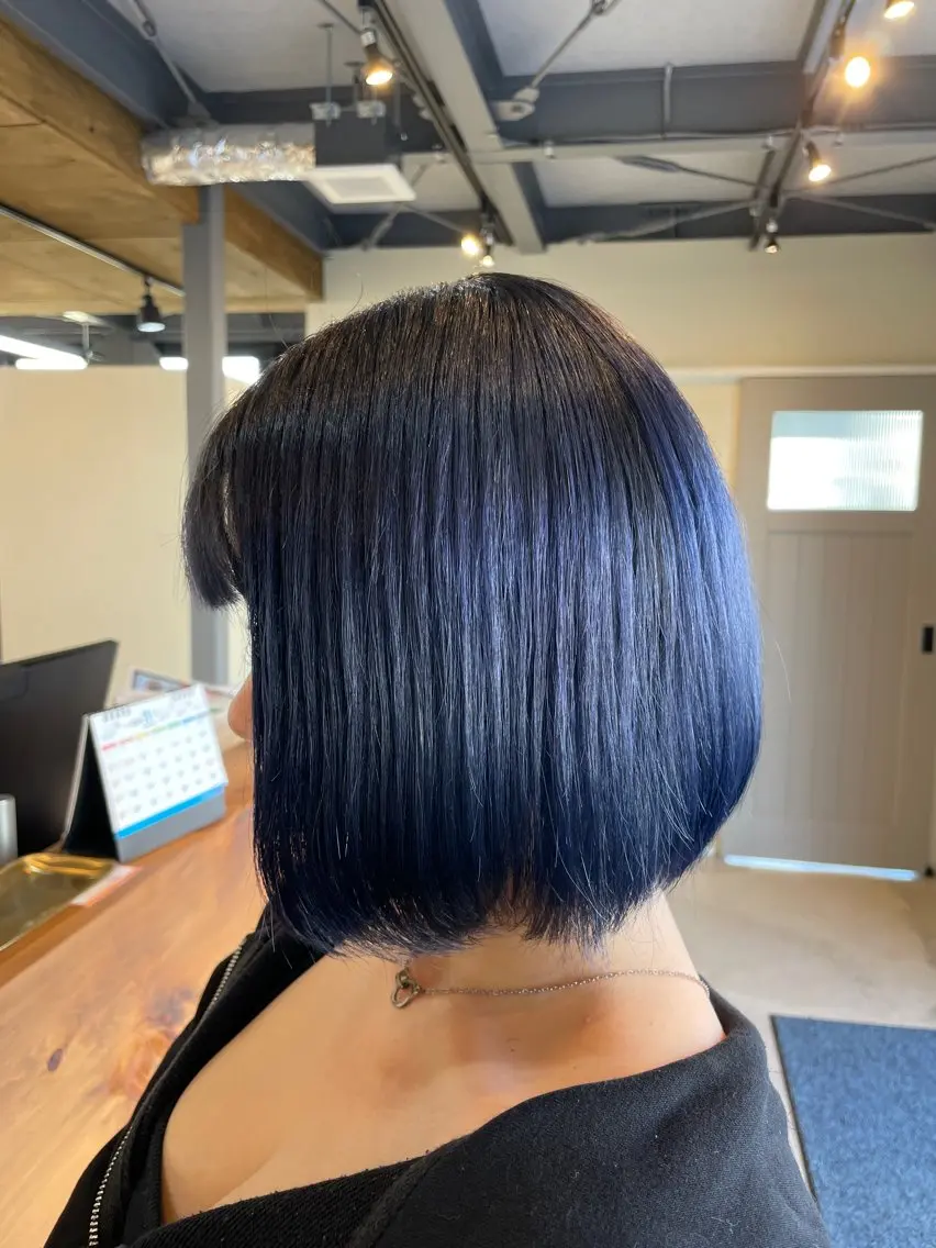 ショート カラー カット ヘアカラー 梅田 拓実のヘアスタイル