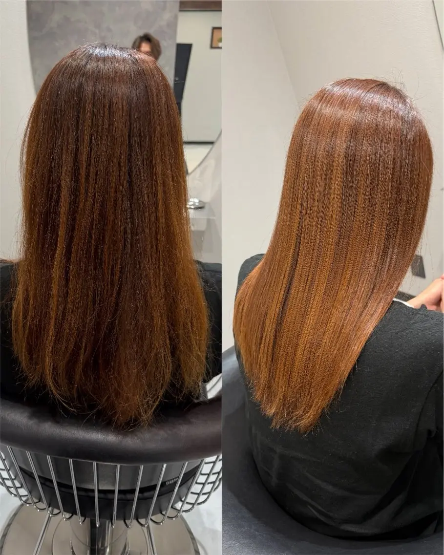 ロング トリートメント 泉大津Renvi 髪質改善特化サロンのヘアスタイル