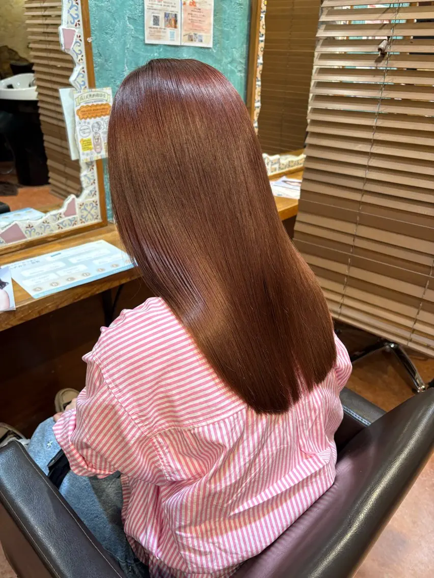 ロング カラー ar北千住 あやみのヘアスタイル