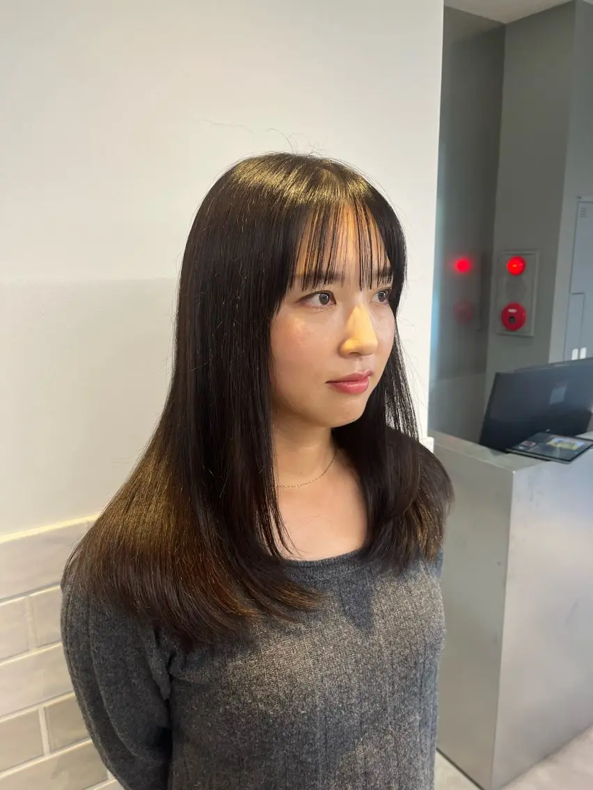 ロング レイヤーカット カット ヘアカラー トリートメント 🌷ムロ ユミ🌷のヘアスタイル