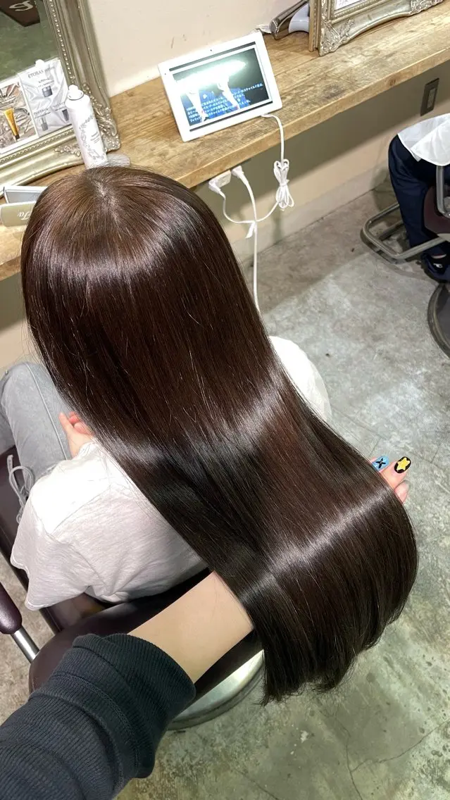 ロング カラー ヘアカラー 風音 🍎のヘアスタイル