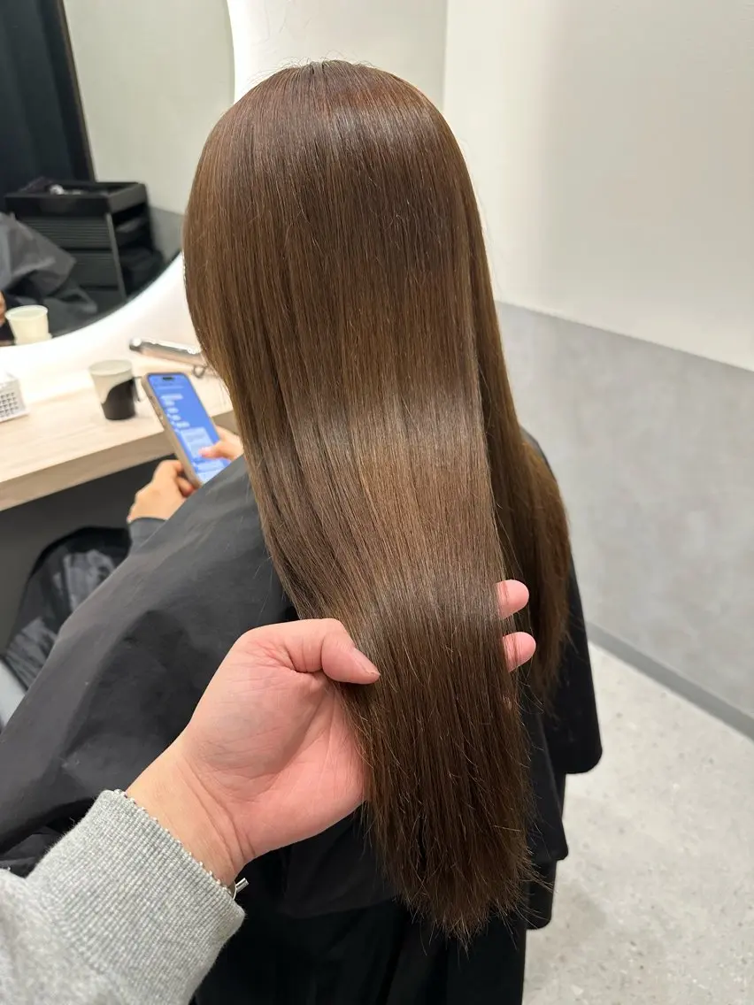 ロング カラー ヘアアレンジ ヘアカラー トリートメント 美髪透明感特化| なおき|池袋美容師のヘアスタイル