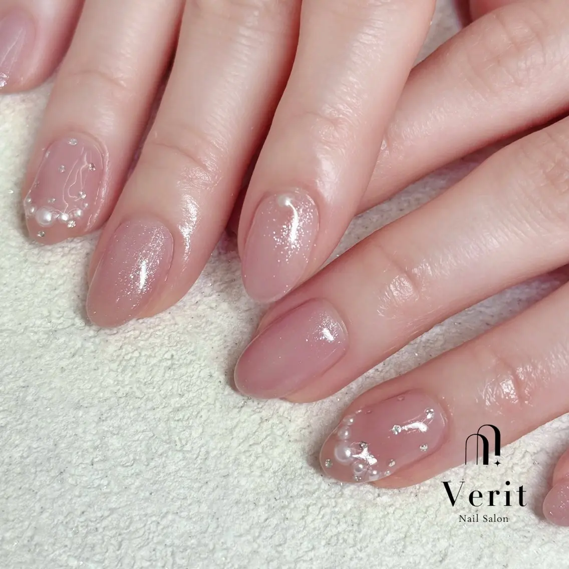 ネイル アートネイル シンプルネイル Kurumi (Verit大森店)のネイルデザイン