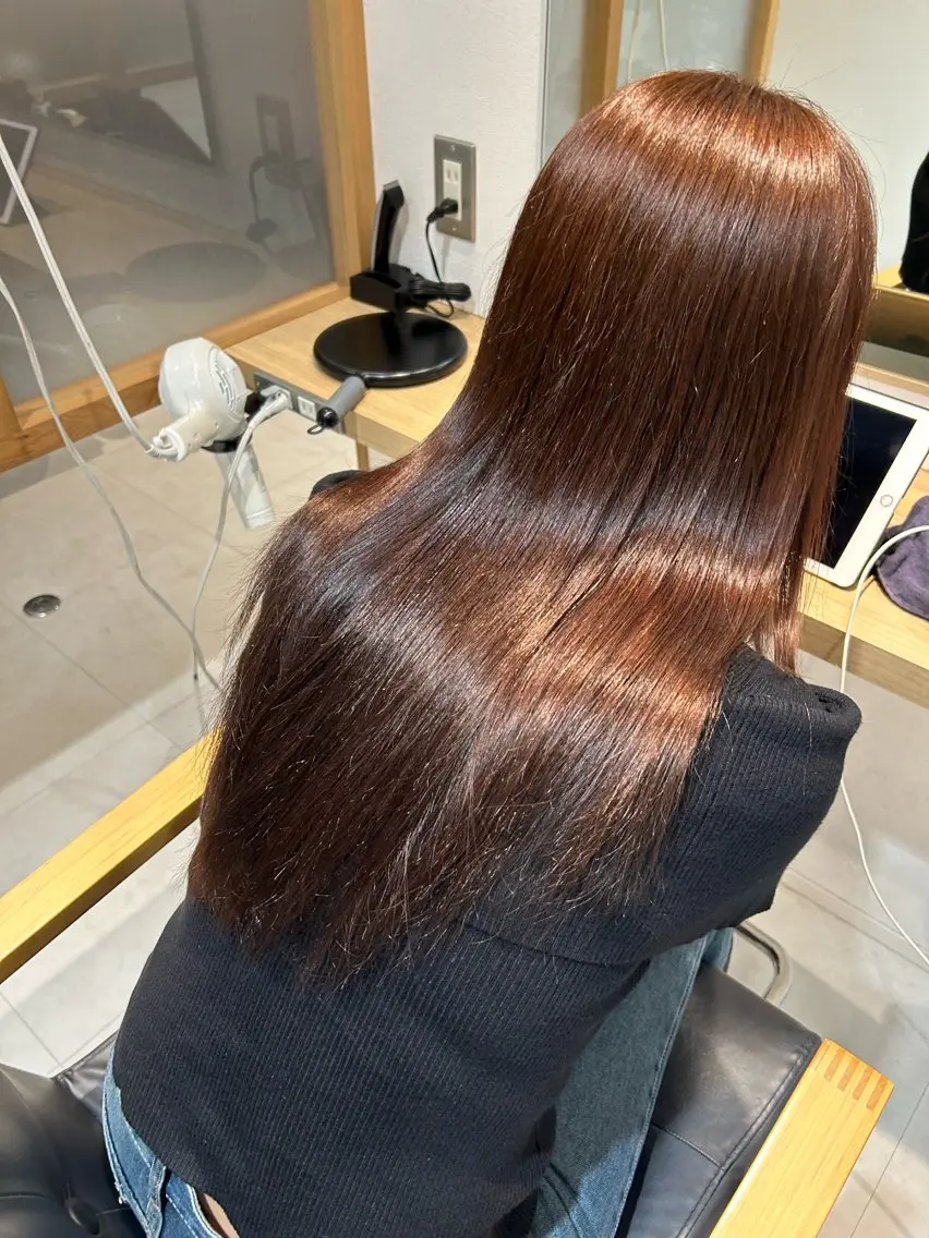 ヘアカラーの写真
