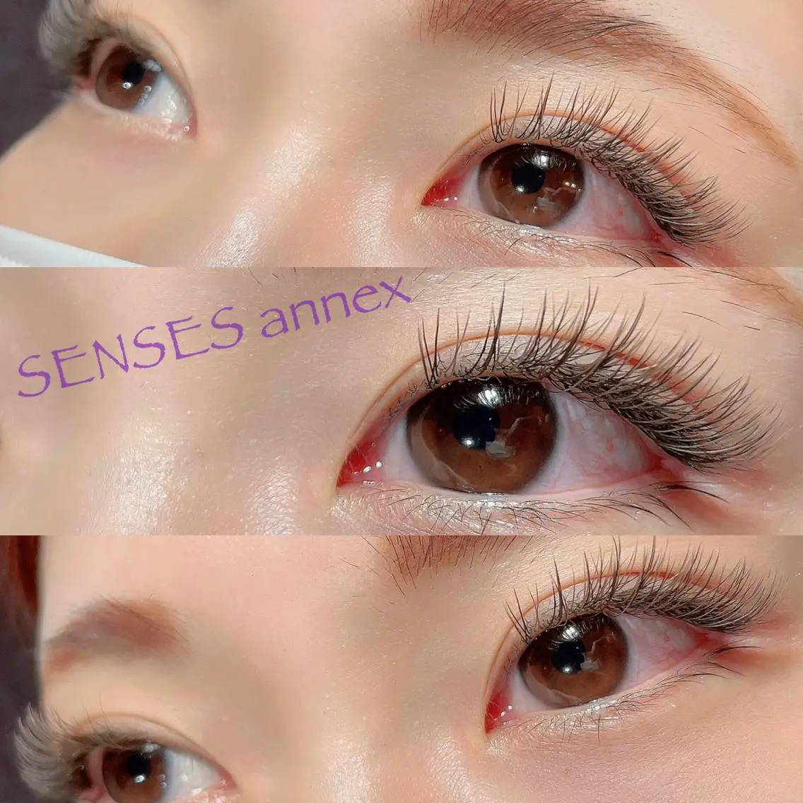 マツエク・マツパ カラーマツエク マツエク SENSES_ WAKAのマツエク・マツパデザイン