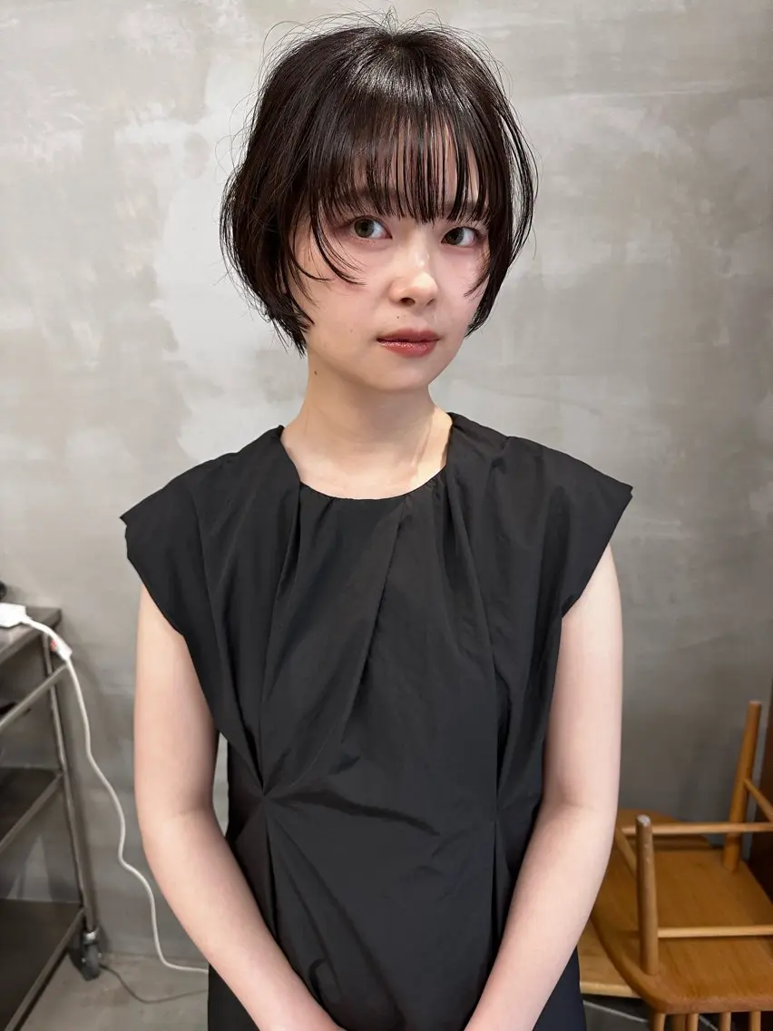 カラー chisato☁️ カットカラーモデルのヘアスタイル