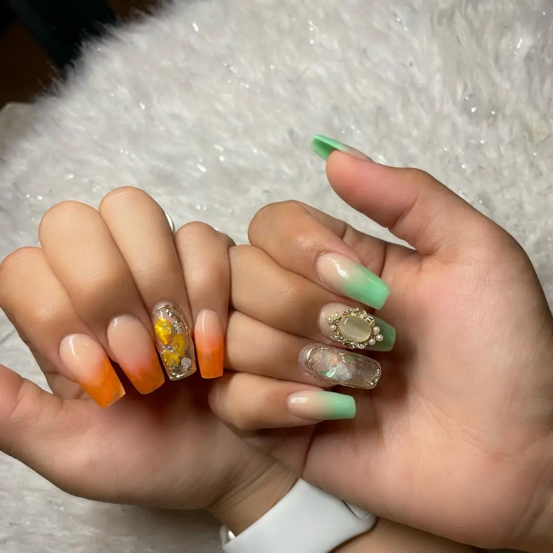 ネイル ハンドネイル Feel ‪‪☺︎‬Yuriaのネイルデザイン