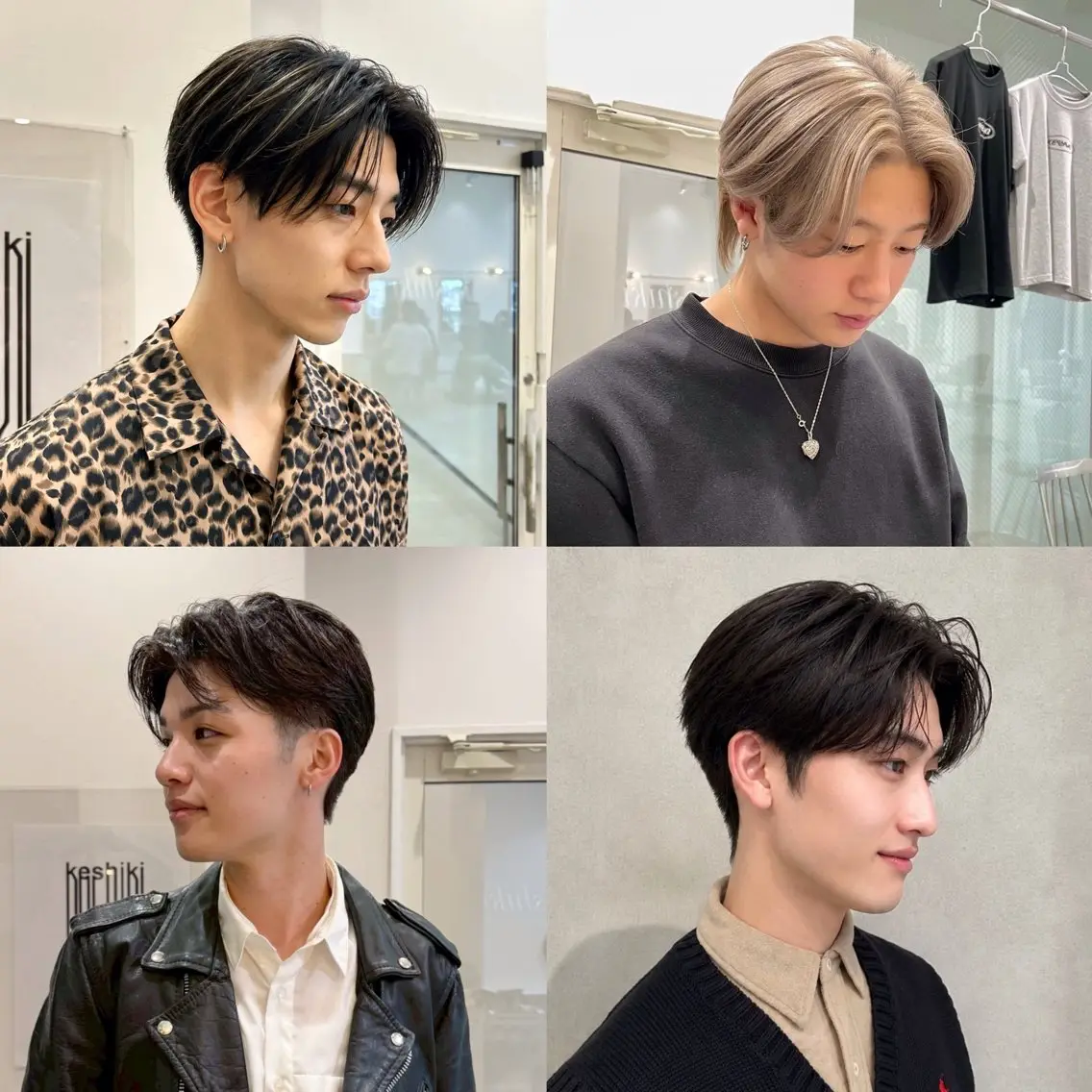 ショート パーマ メンズ カット パーマ keshiki 大名のヘアスタイル