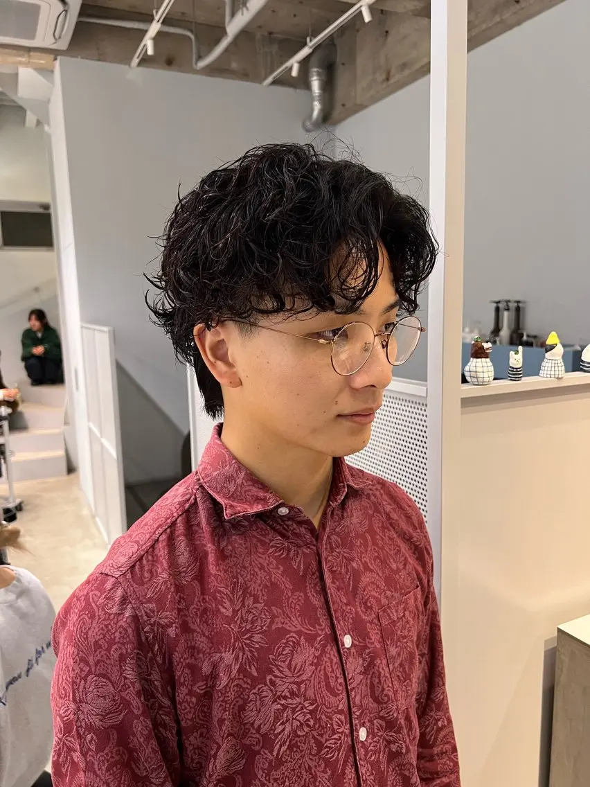 パーマ 伊藤 壮尭のヘアスタイル