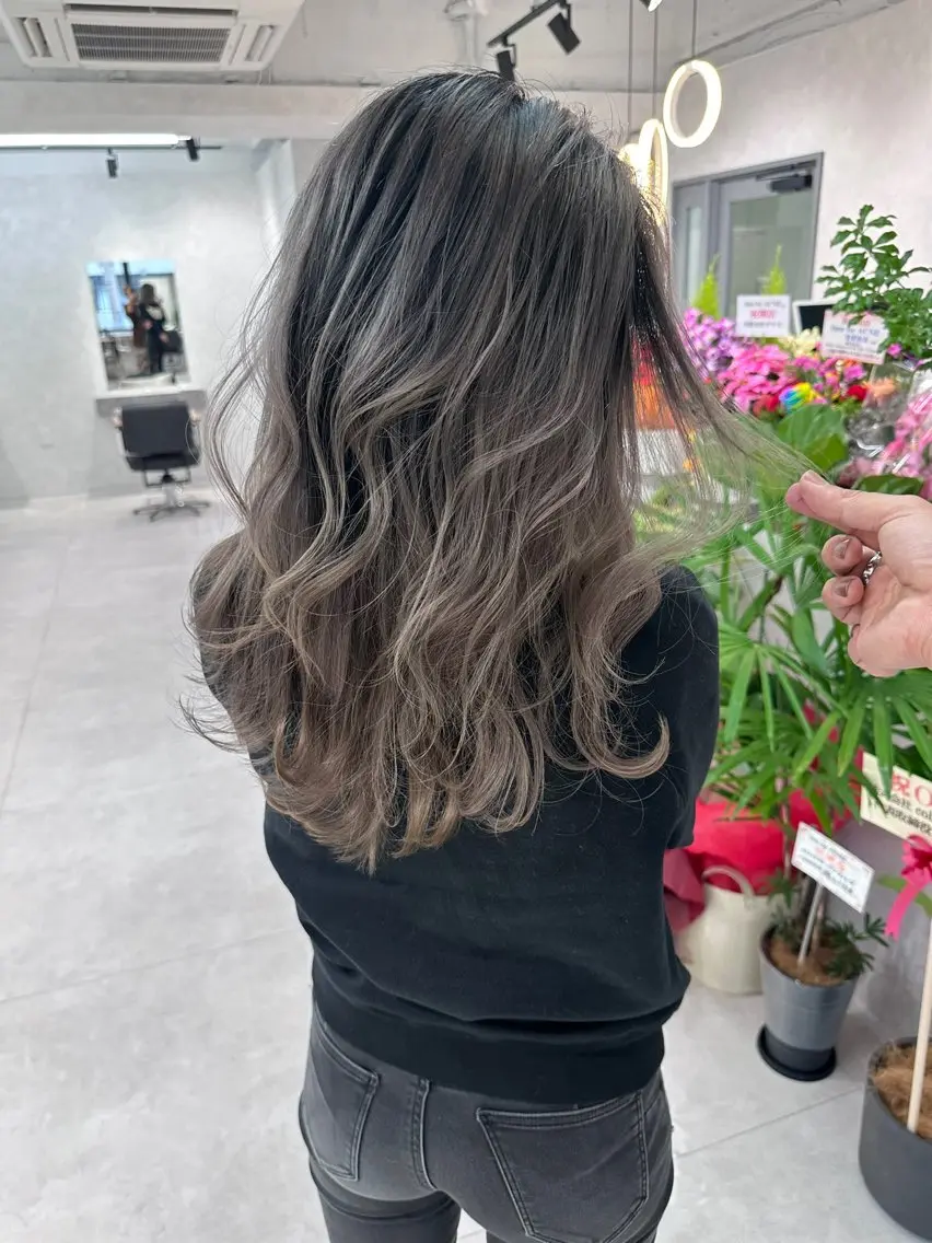 ロング ヘアカラー トリートメント 💎lino _by _ACNE💎 🧸のヘアスタイル