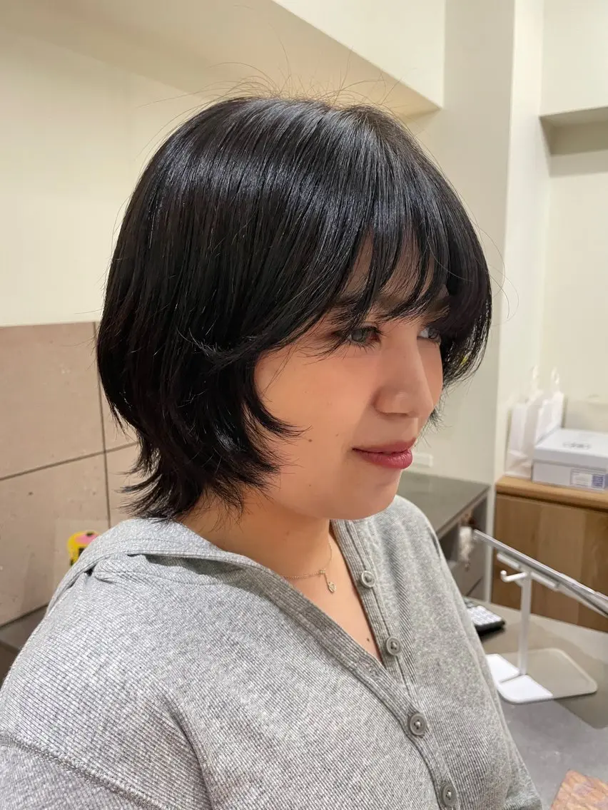 ミディアム カラー ヘアカラー JURI /HUIのヘアスタイル