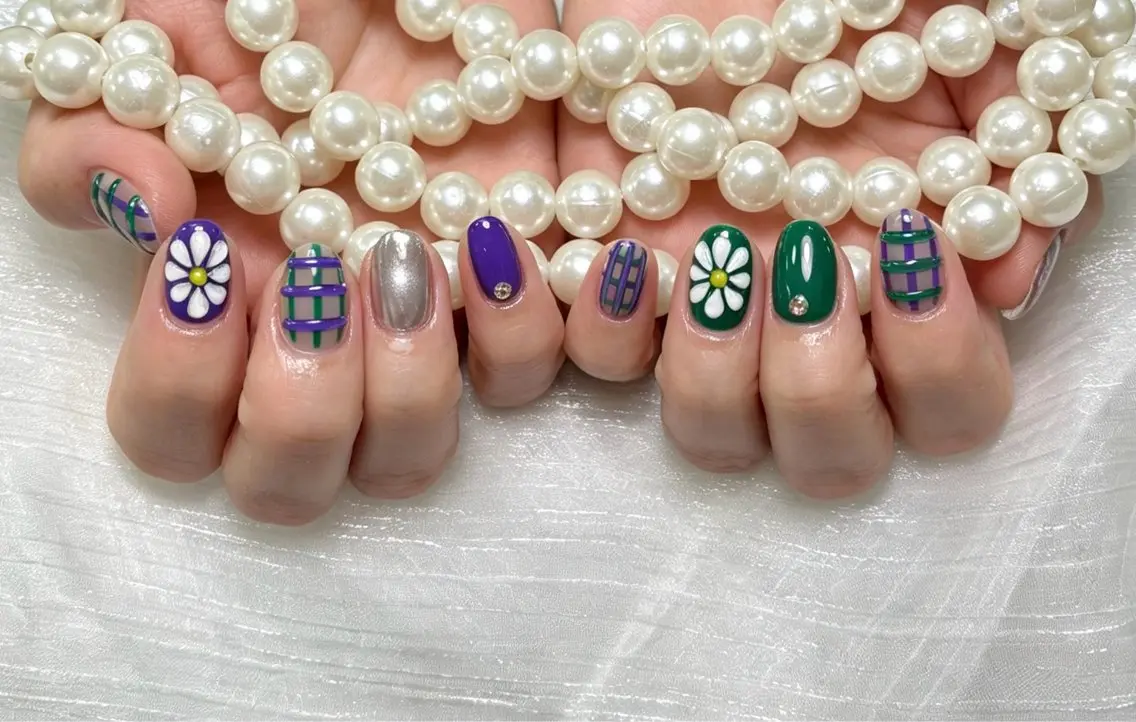 ネイル ハンドネイル pink nailのその他イメージ