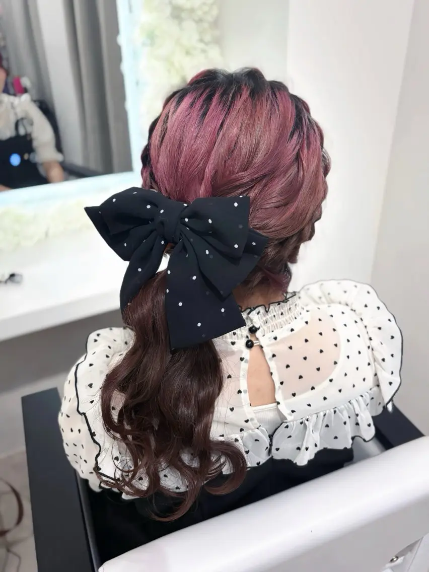 ヘアアレンジ ヘアセット ベルグロー原宿 🦋ꜱᴀᴋᴜʀᴀのヘアスタイル