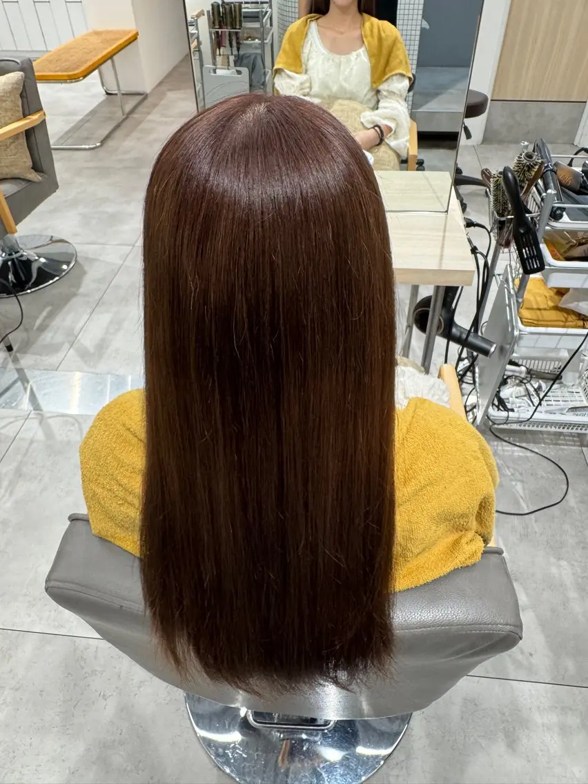 ロング 中本 璃空のヘアスタイル