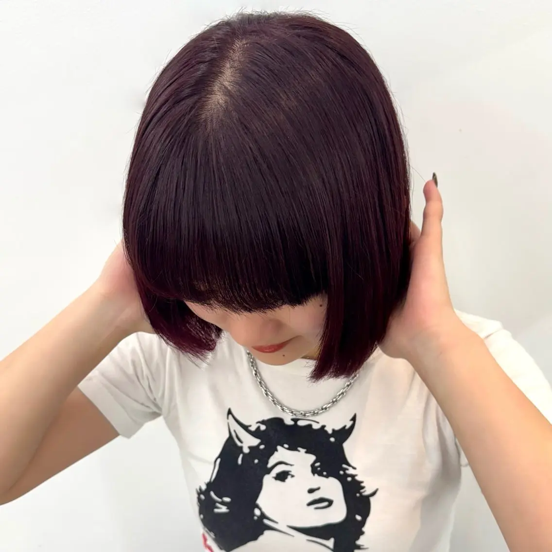 ショート カラー ヘアアレンジ 暖色/ショート/ボブ /hana🌸のヘアスタイル