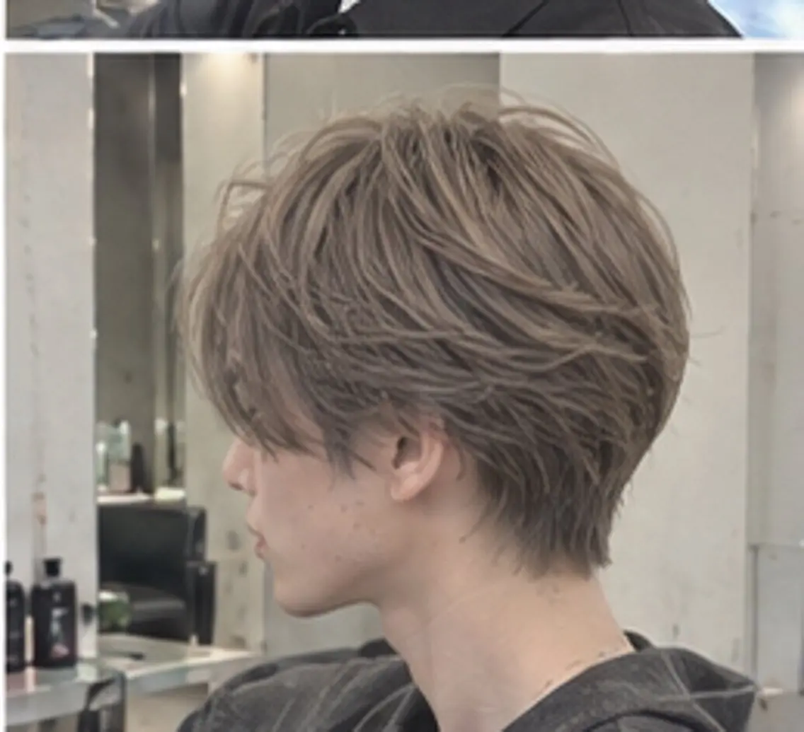 メンズ カット パーマ メンズ特化/レイヤー 垢抜け／表参道のヘアスタイル