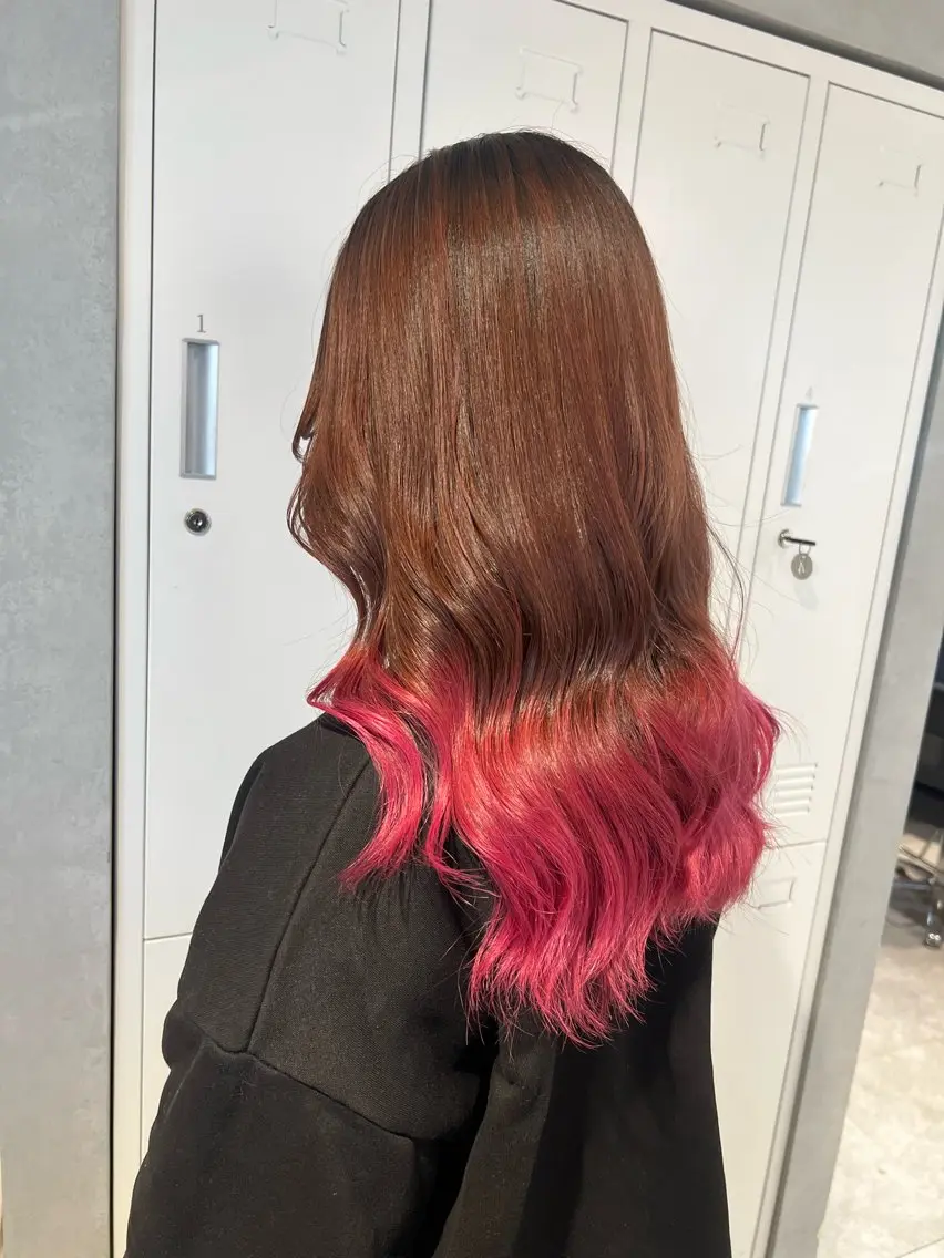 カラー 🎀夏秋/レイヤー/ 透明感カラー🎀のヘアスタイル