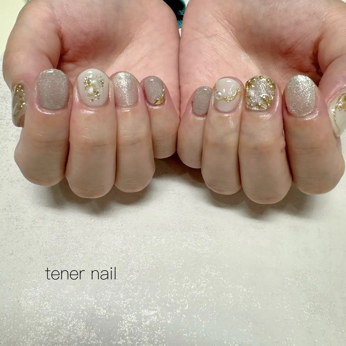 ネイル ニュアンスネイル ブライダルネイル ハンドネイル テネルネイル tener nailのネイルデザイン