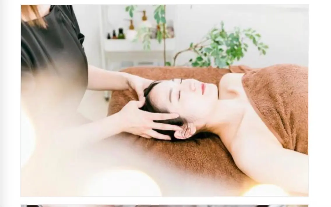 仰向け　30分    首、肩、頭の写真