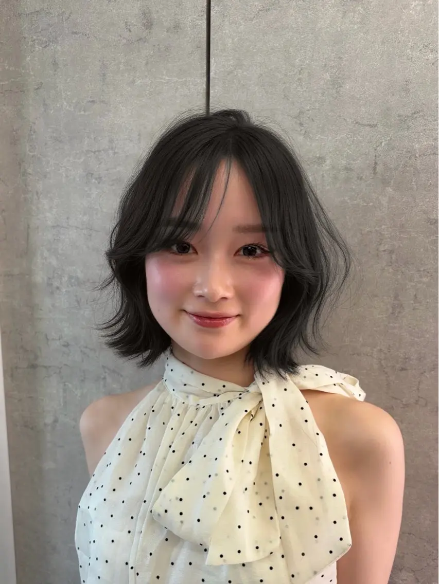ショート ボブ レイヤー・ボブ カラーYoshidaのヘアスタイル