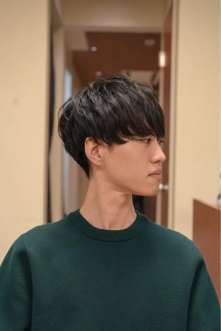 メンズ メンズパーマ いしだ りょうのヘアスタイル