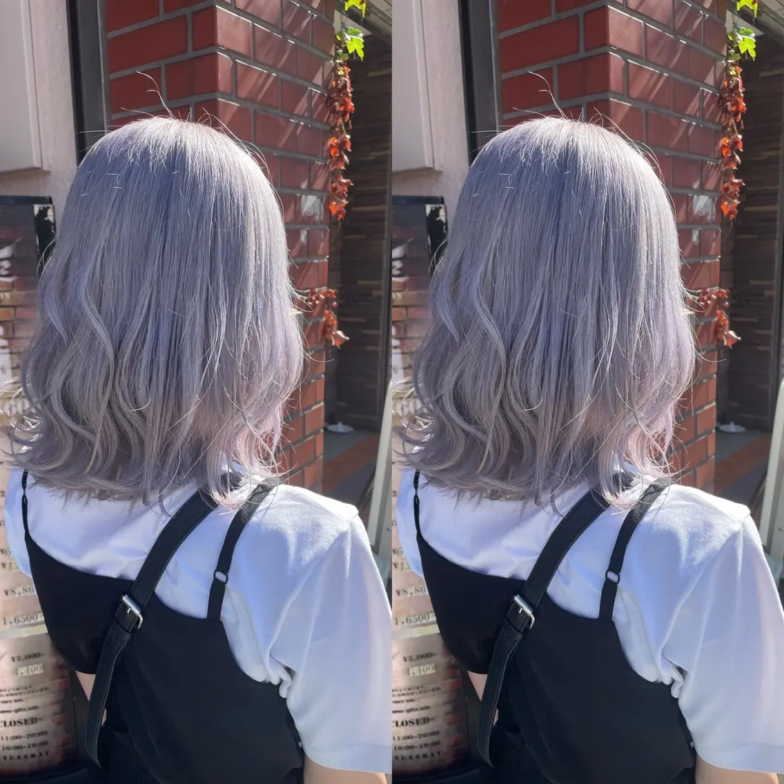 ミディアム 👑派手髪/カット 👑ANRYのヘアスタイル