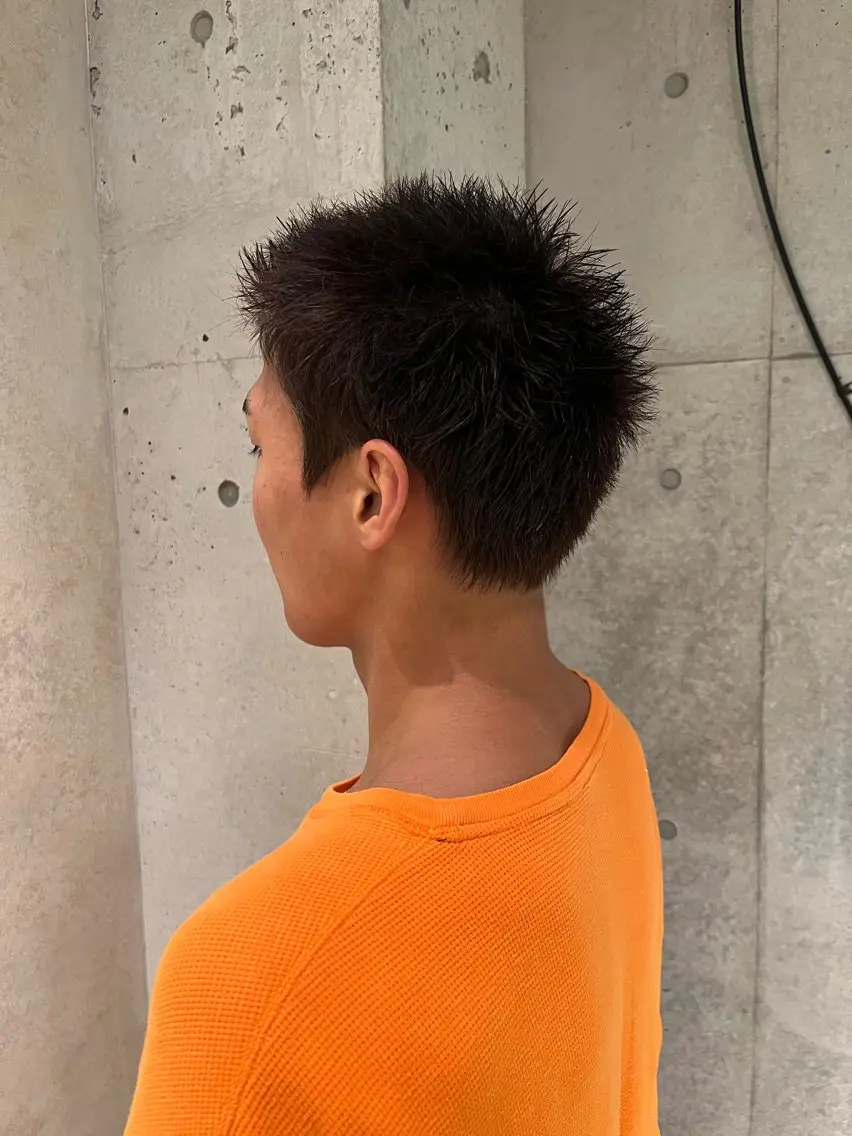 ショート メンズ カット 菅野 紗弥のヘアスタイル