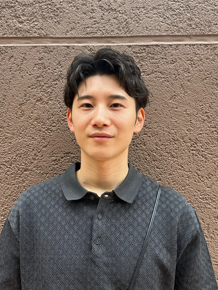 パーマ メンズ 似合わせカット /パーマ岡本淳平のヘアスタイル