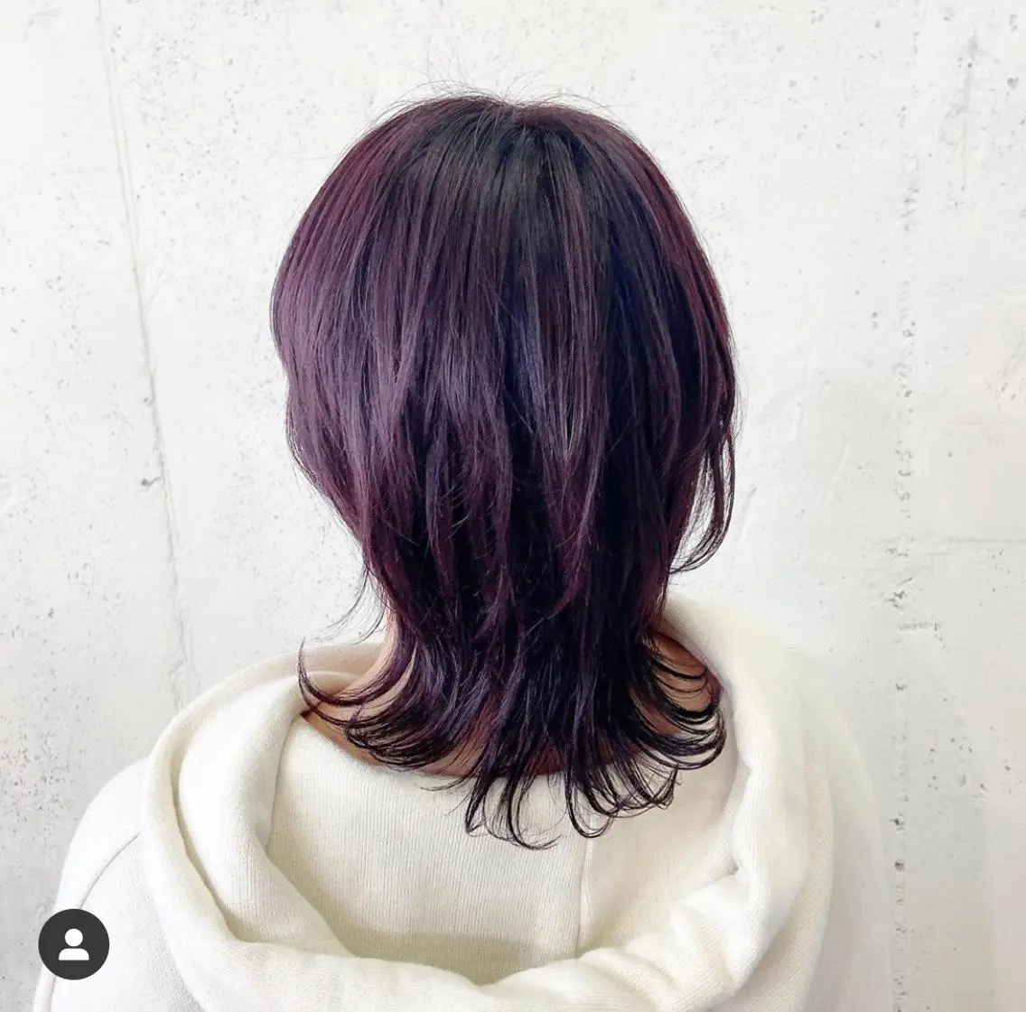 ミディアム カラー 透明感ハイトーン🦄 キラ🌈のヘアスタイル
