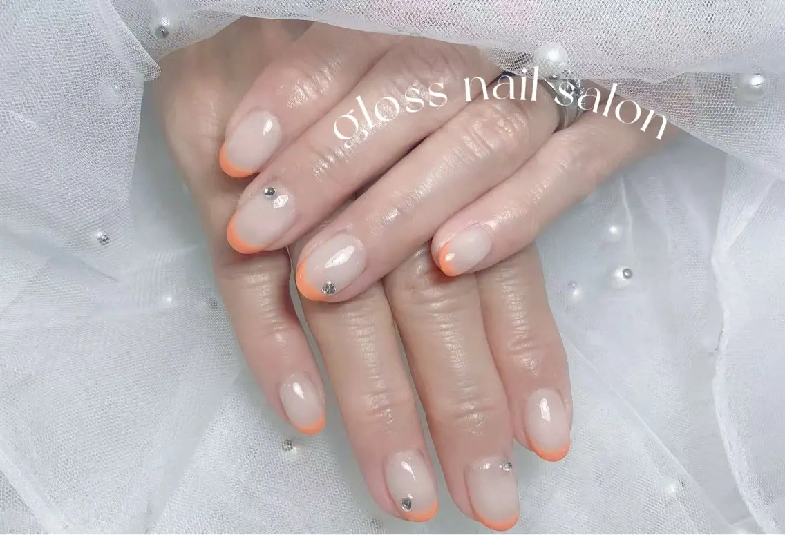 ネイル ハンドネイル ゆり🌷 gloss nailのネイルデザイン