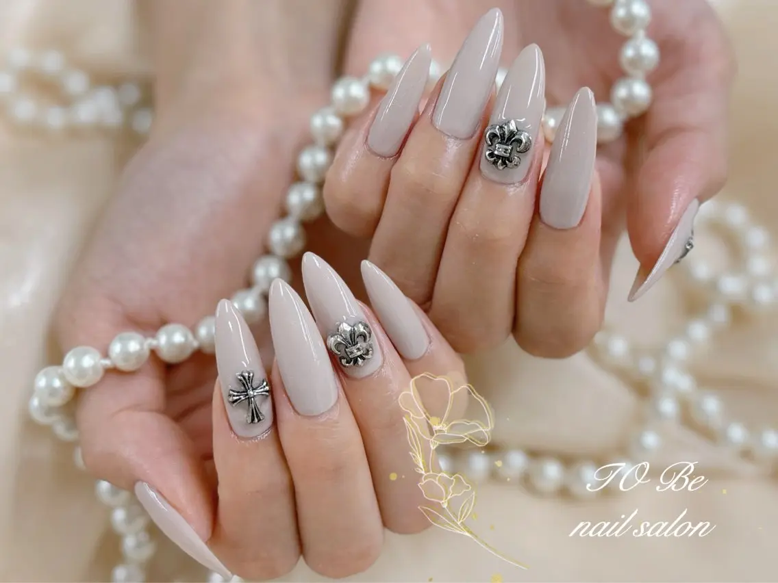 ロング Nail Salon To Be珈月のネイルデザイン