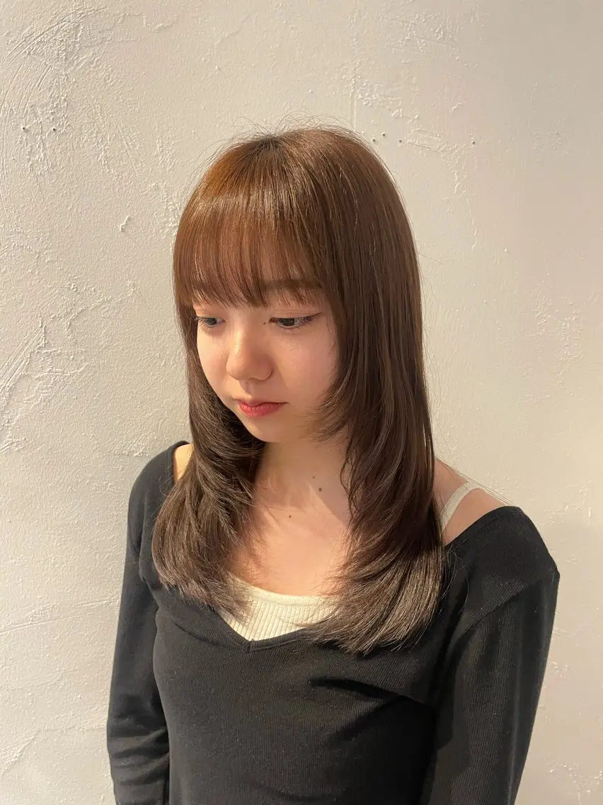 10・20代限定【one color】おしゃれな"くすみcolor"してみませんか??(ベージュ. グレージュ等)の写真
