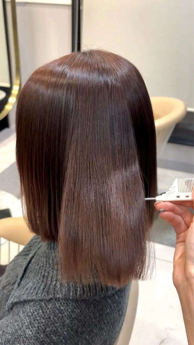 ショート カット トリートメント ヘッドスパ 池田 なな美のヘアスタイル