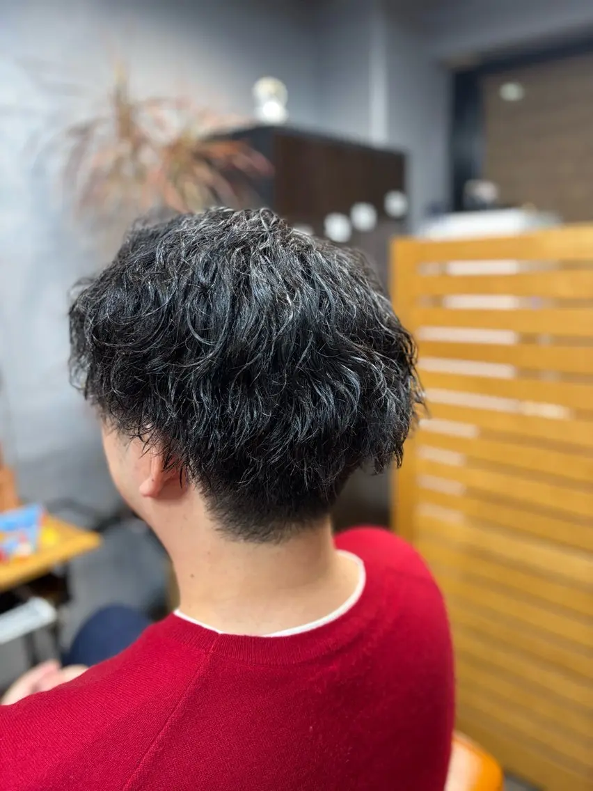 パーマ メンズ メンズパーマ 後藤 慶斗のヘアスタイル