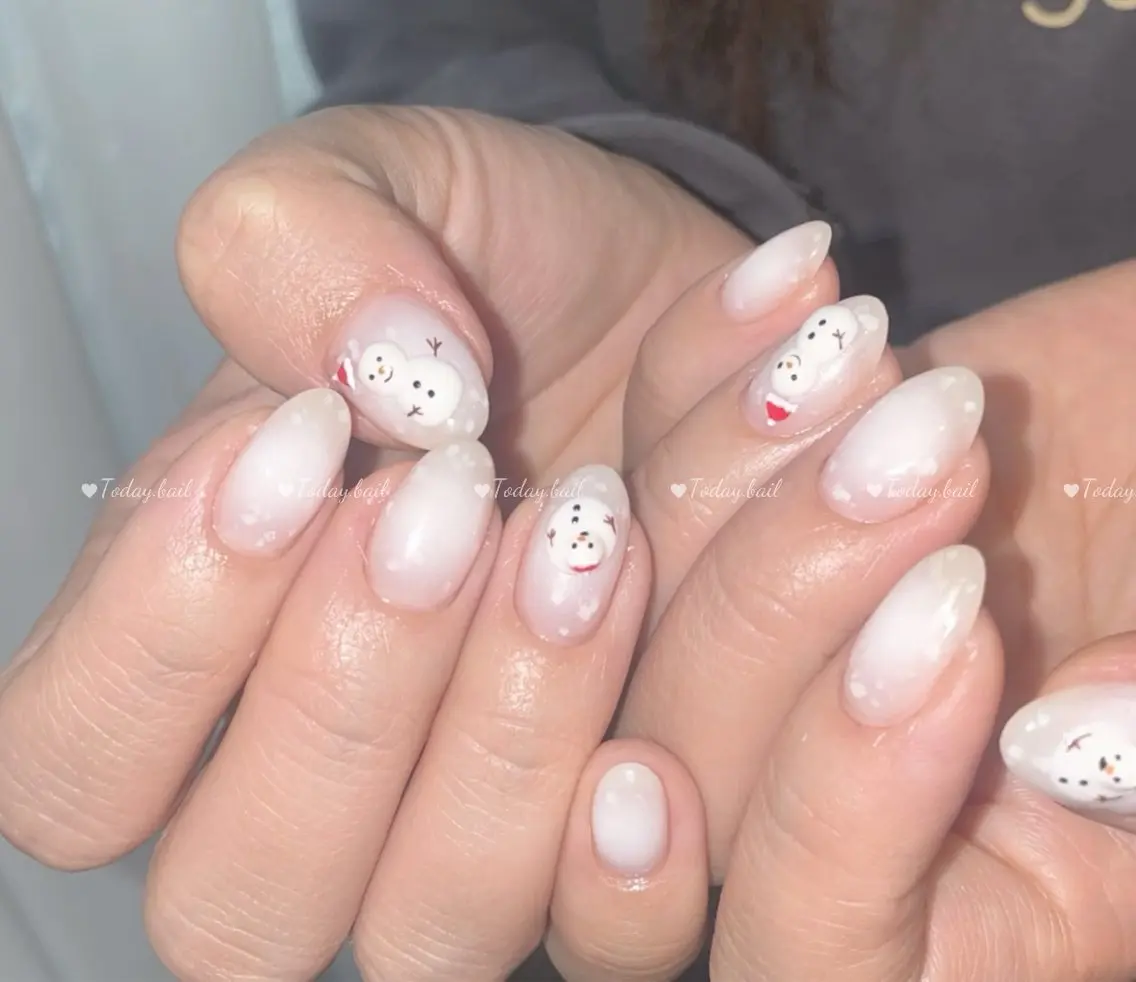 ネイル ハンドネイル 🎀Today nail💅のネイルデザイン