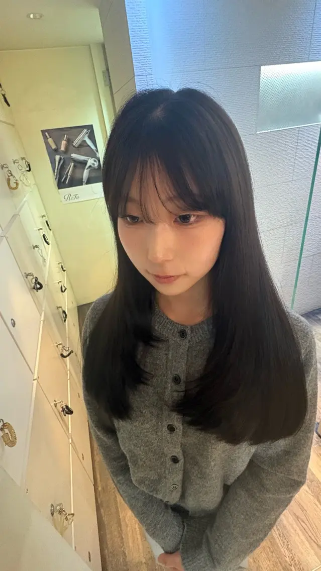 ロング ロングレイヤー レイヤーカット ロング 北田 あいみのヘアスタイル