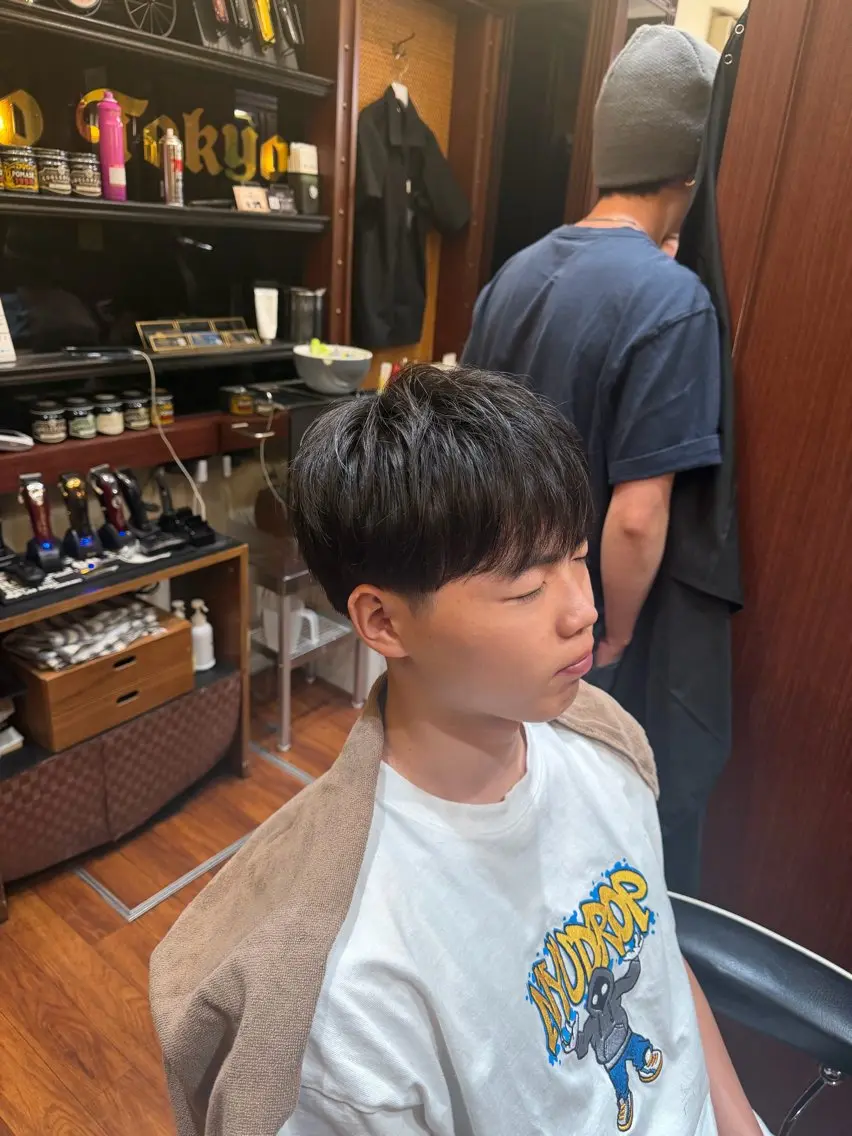 メンズ マッシュ 加藤 大輝のヘアスタイル