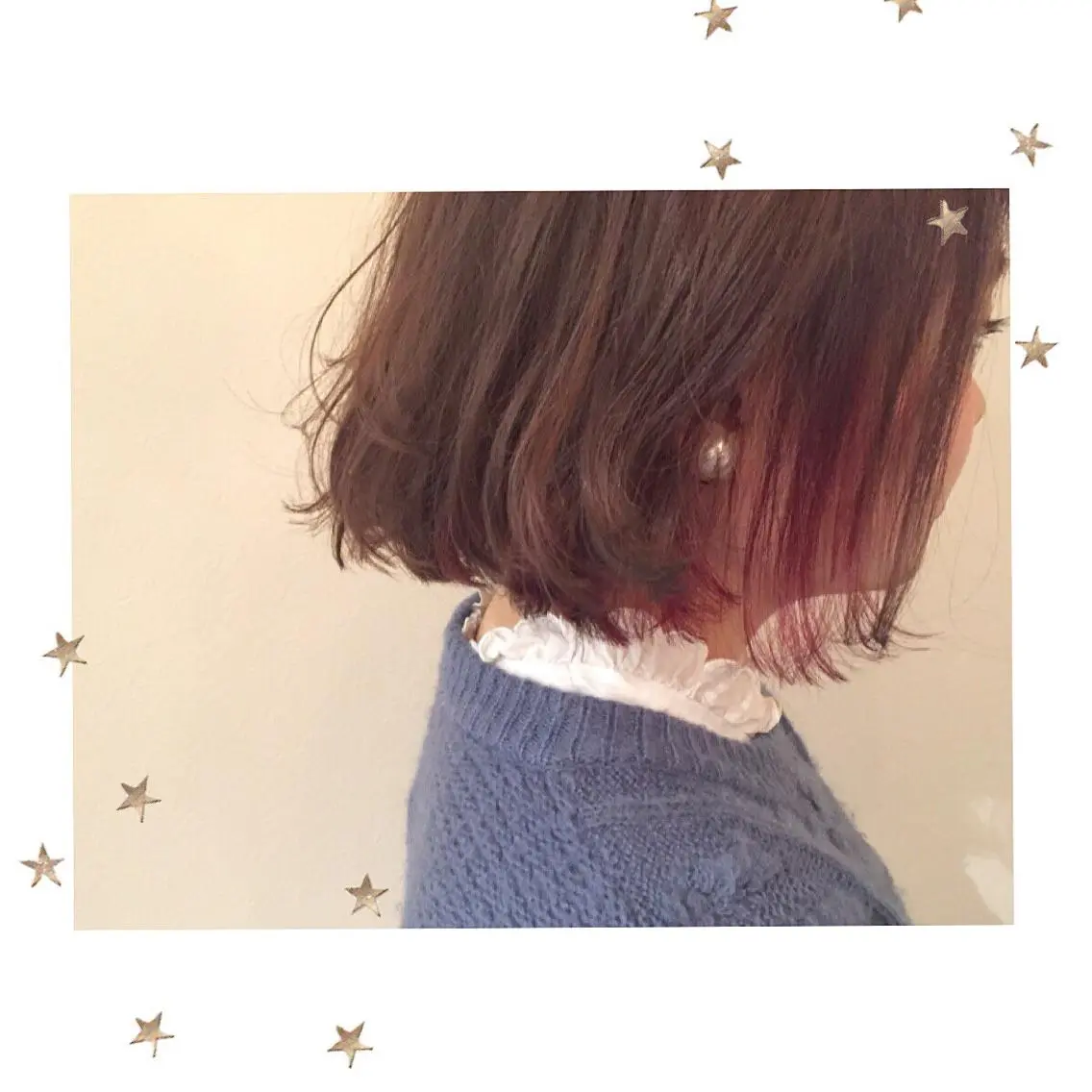 ショート ミディアム 市川 千夏のヘアスタイル