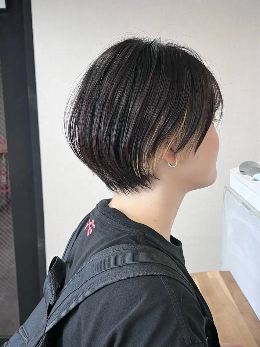 ☘️はじめての方に☘️【ライト】小顔魅せカット + 透明感カラーの写真