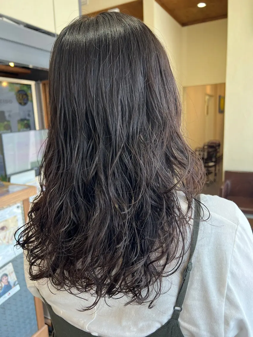 カット+ダメージレスパーマ(デジキュア・前髪)🌿の写真