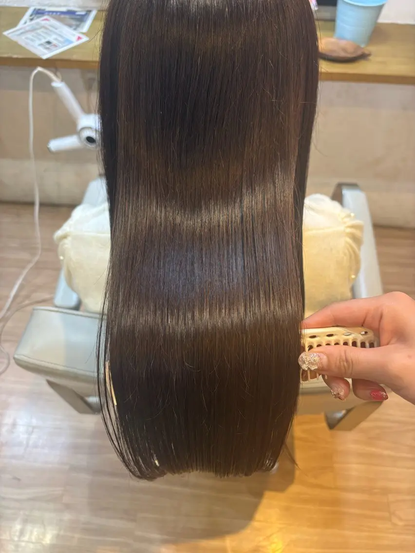 カラー ヘアカラー トリートメント 韓国ヘアー🇰🇷 MIWAのヘアスタイル