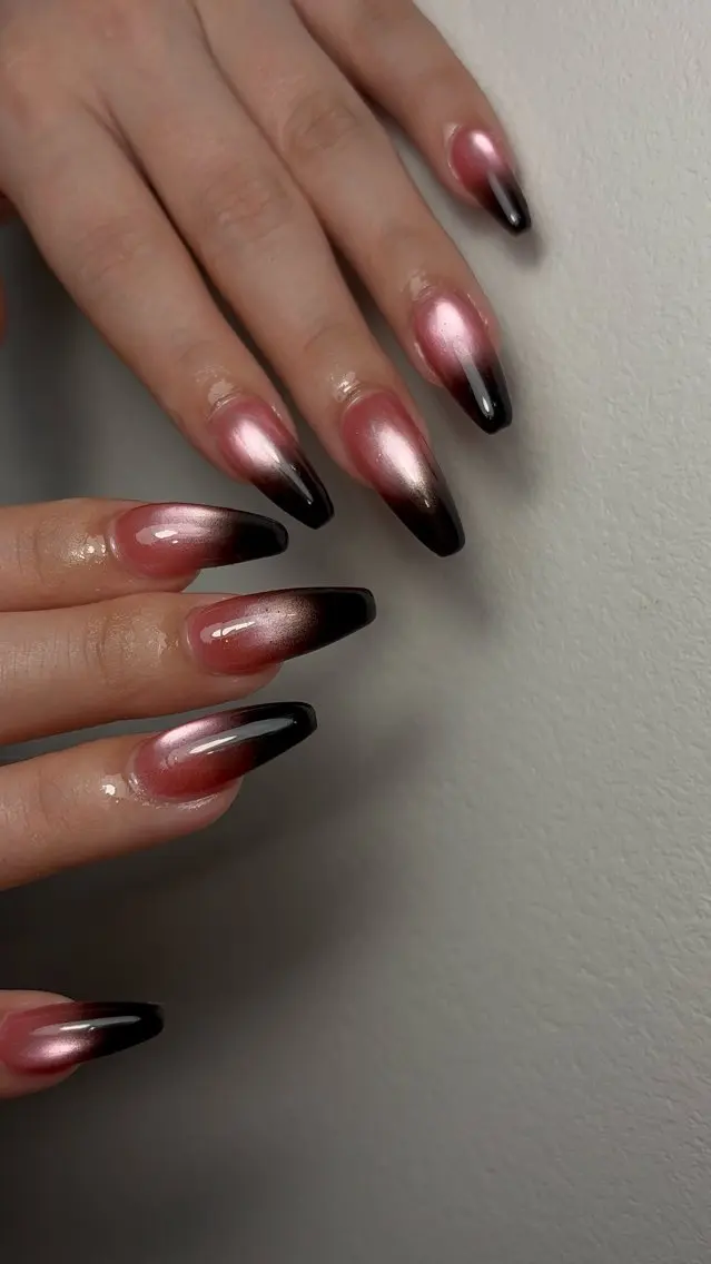 ネイル マグネットネイル ハンドネイル nué nail 【halu】のネイルデザイン