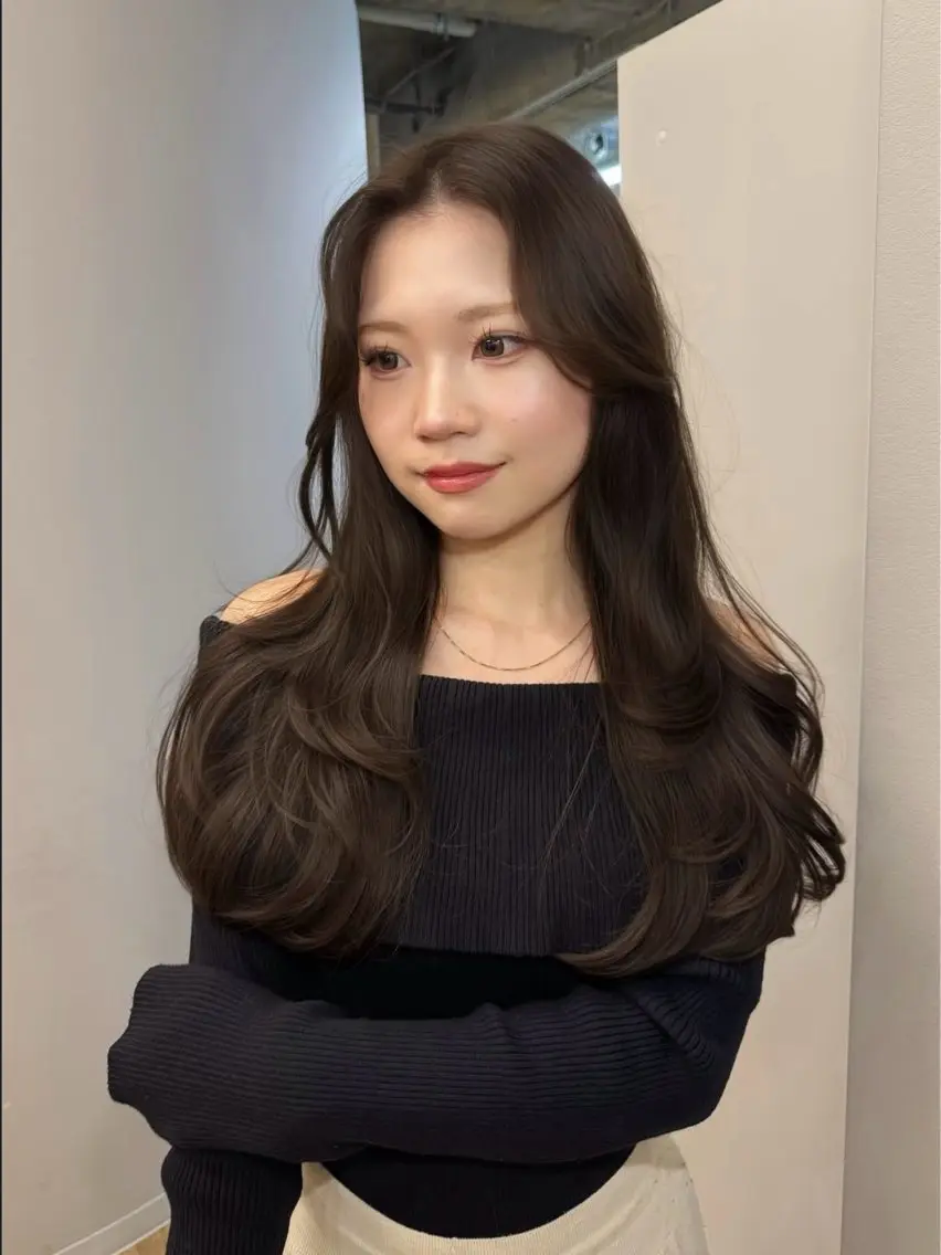 ロング カラー ヘアアレンジ ラーム松江乃木店 /モデル募集_川上のヘアスタイル
