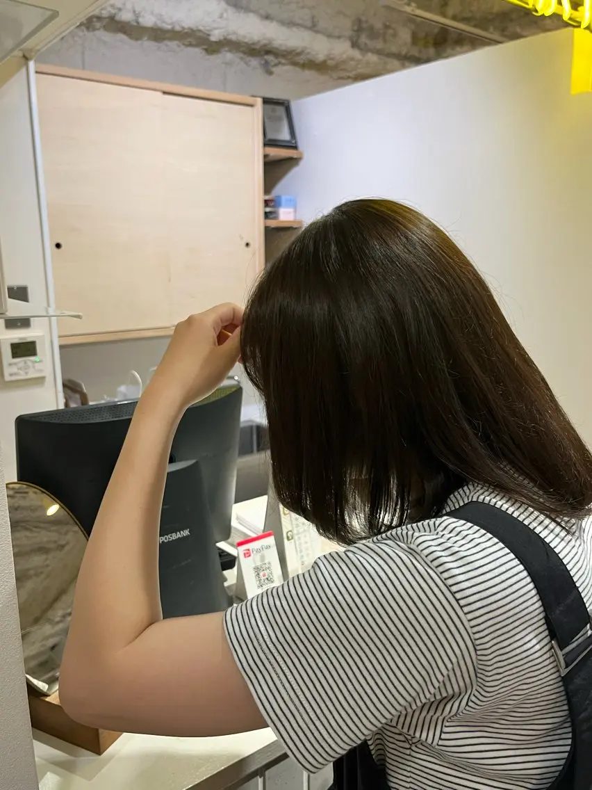 カラー UNBIRTHDAY amiのヘアスタイル