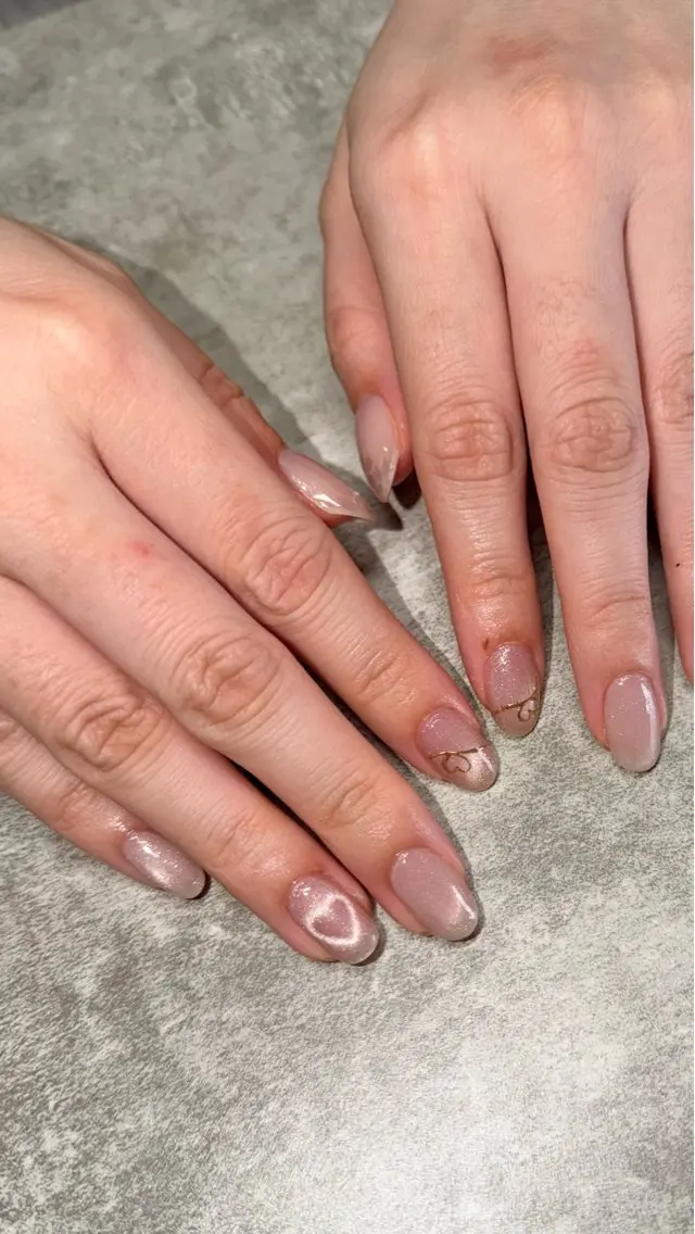 ネイル ハンドネイル ハンドケア shino🌟 痛ネイルのネイルデザイン