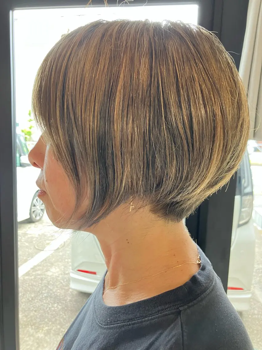ショート カット 渡辺 浩二のヘアスタイル